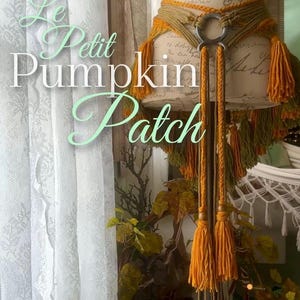 Handmade Woven Autumn Shawl: Pumpkin Patch Alpaca Wool image 1
