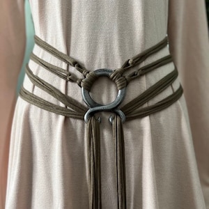 Cinto de bruxa nórdica SEM CHIFRES, Cinto Viking, Cinto nórdico, Cinto de cruz de troll, Cinto medieval, Cinto de xamã, Cinto pagão, Cinto de larp, Viking nórdico