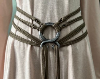 Viking Belt, Original Norse Belt, the TribalWitch Belt, the Authentic Norse Belt, Norse Witch Belt Nordic Belt,Troll Cross Belt, TribalWitch