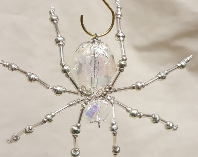Steampunk Faceted Crystalline Ice Spider