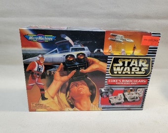 Star Wars Gallob Micro Machines Transforming Luke's Binoculars-Yavin Rebel Base Set