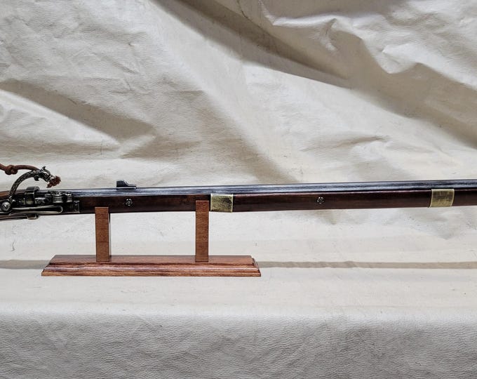 Steampunk Style 16th-18th Century Aged Brass and Pewter Japanese Non Firing Tanegashima Matchlock