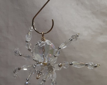 Steampunk Faceted Crystalline Ice Spider