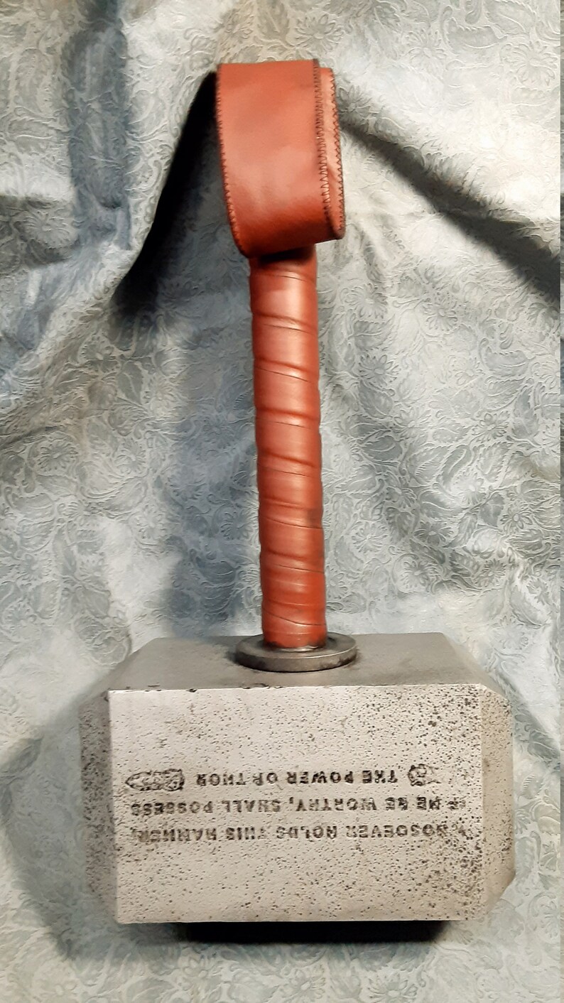 Mjolnir Mythical Hammer of Thor With Etched Enchantment Etsy