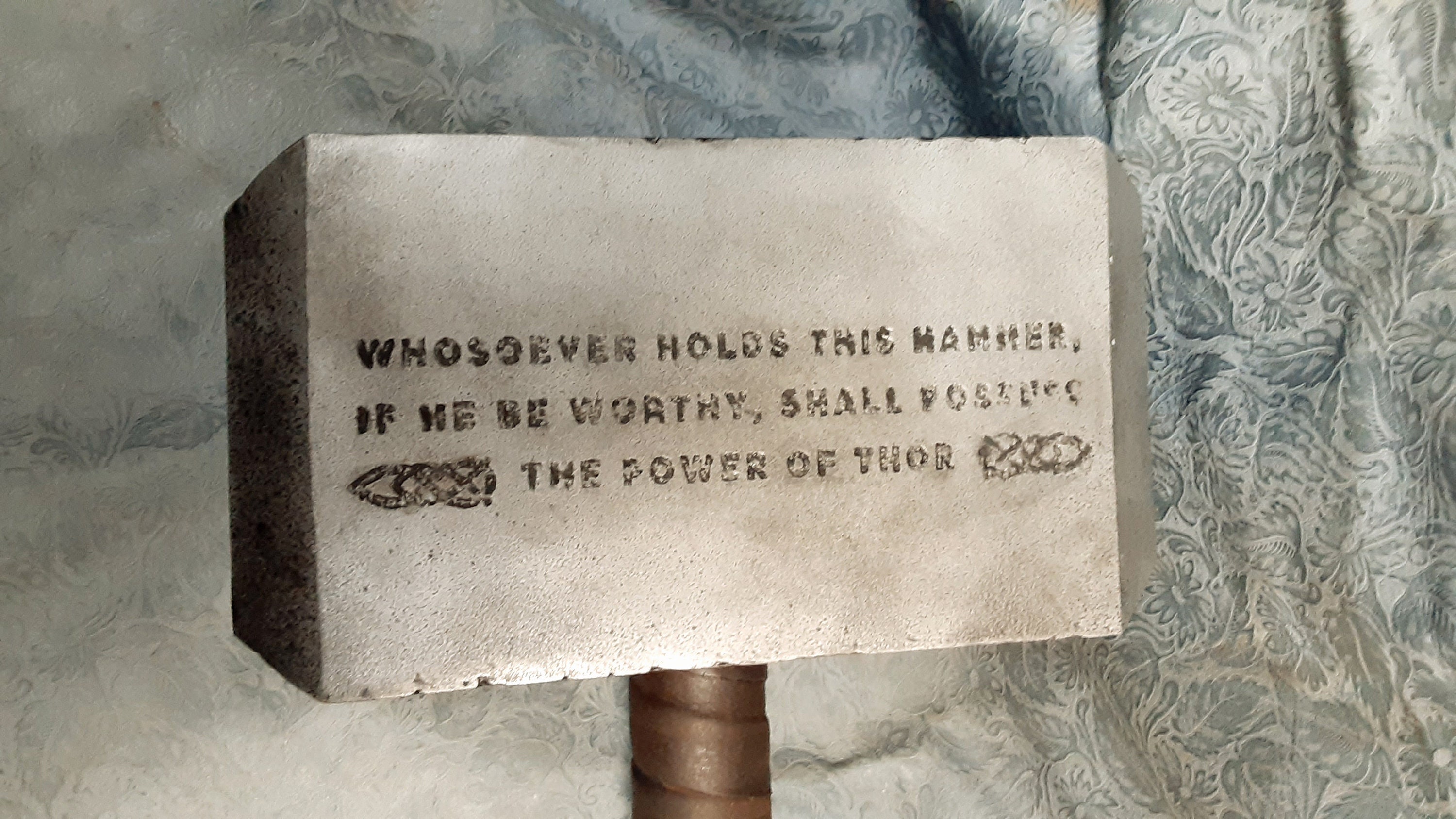 Mjolnir Mythical Hammer of Thor with Etching
