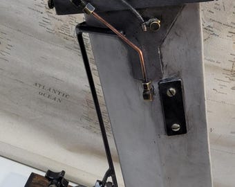 Steampunk Aether Short Sword Relic W/Tabletop Display