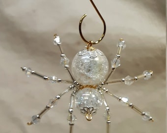 Steampunk Crystalline Cracked Ice Spider