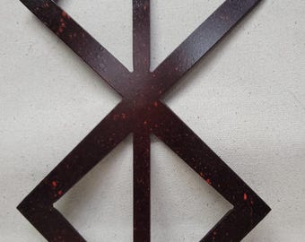 Custom Made Metal Dragon Slayer Anime/Manga Wall Hanging Sigil