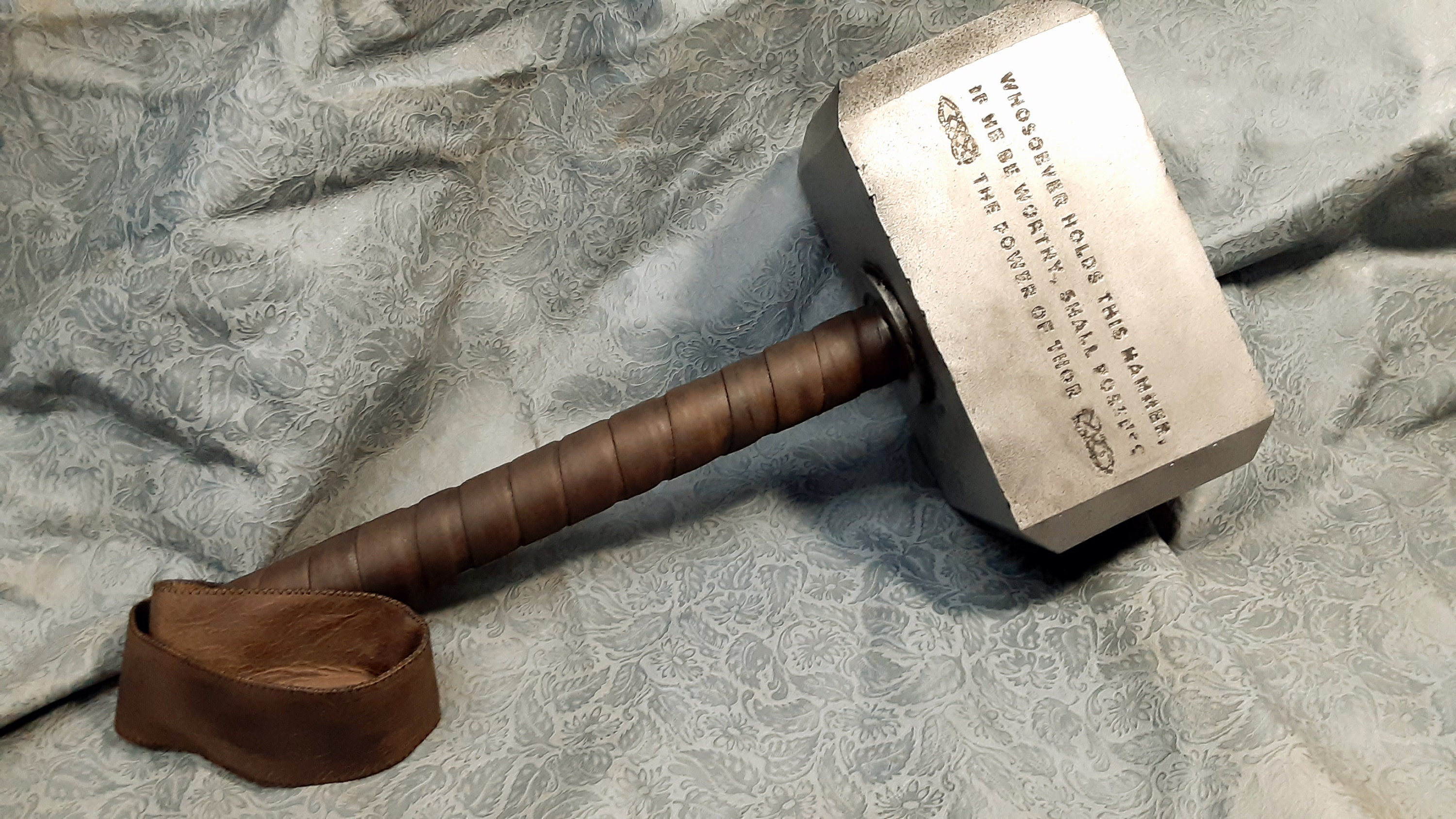 Mjolnir Mythical Hammer of Thor with Etching