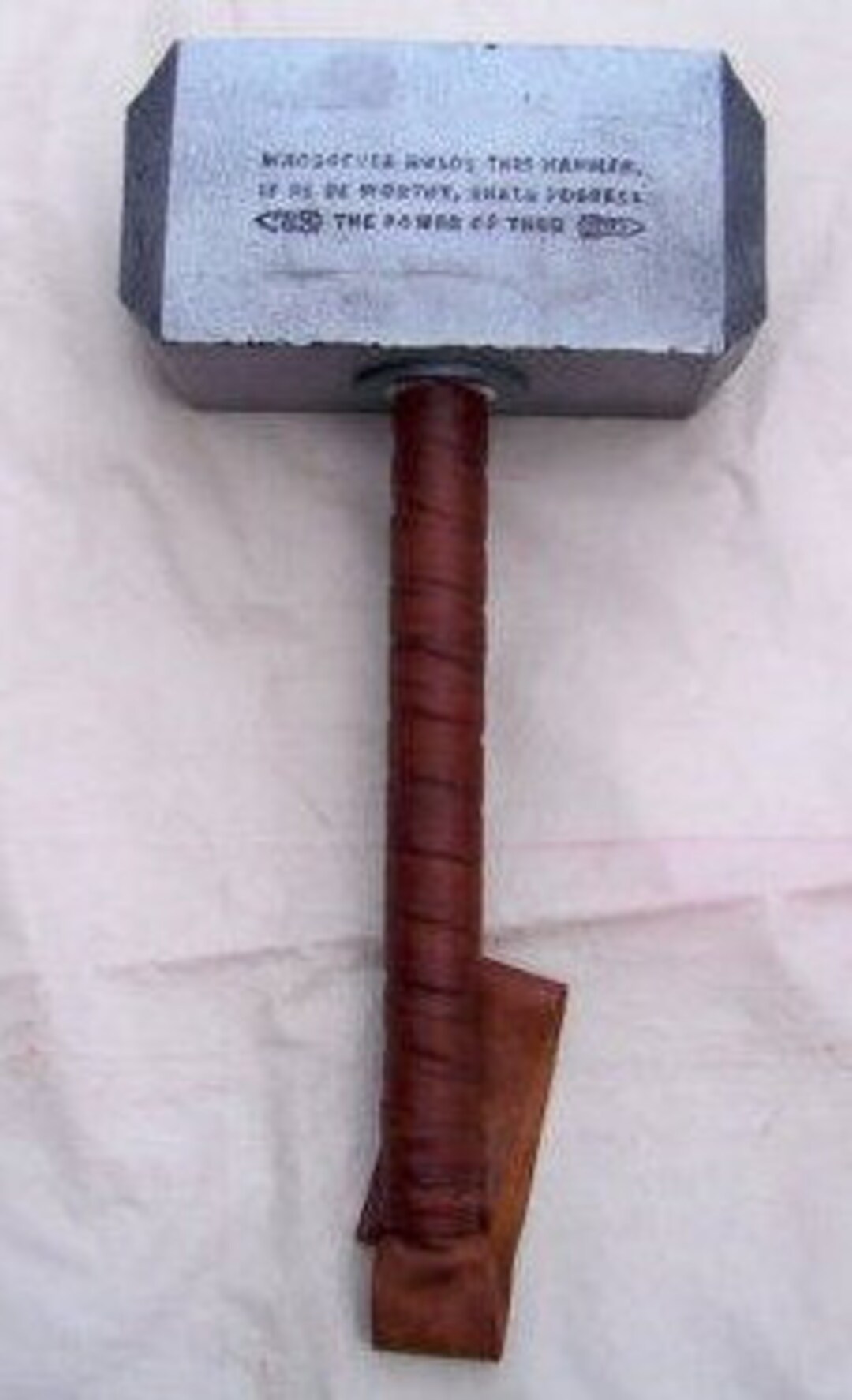Mjolnir Mythical Hammer of Thor With Etching Etsy