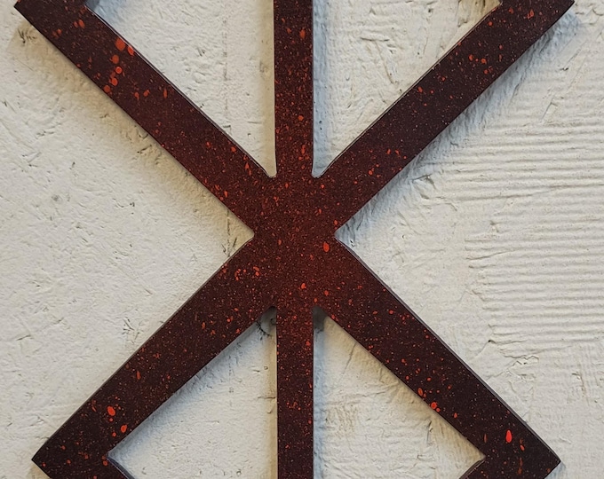 Custom Made Metal Dragon Slayer Anime/Manga Wall Hanging Sigil