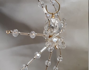 Steampunk Crystalline Dew Drop Ice Spider