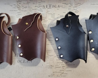 Straight Hanging Large Right Handed Flintlock Holster Only #2