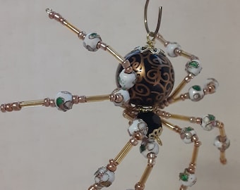 Steampunk/Christmas Brown Spider