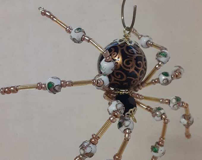 Steampunk/Christmas Brown Spider