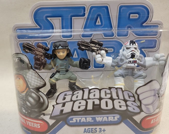 Star Wars Galactic Heroes 2 Pack- General Veers and ATAT Driver