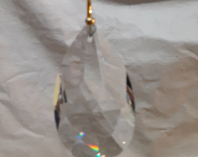 Crystal Teardrop Sun Catcher