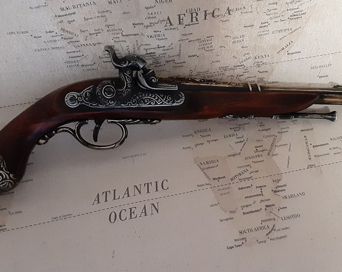 Right Handed 1825 Non-Firing Aged Italian/Pirate's Percussion Replica