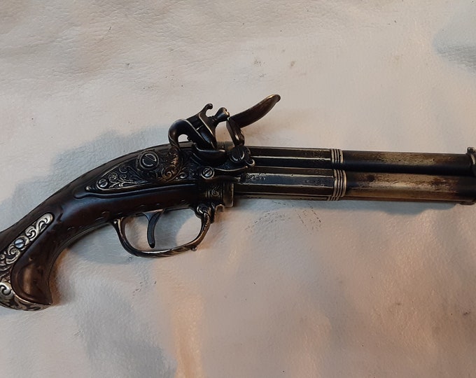 Right Handed Steampunk Style 18th Century Aged Three x Flintlock