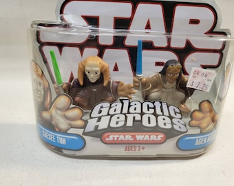 Star Wars Galactic Heroes 2 Pack- Saesee Tin and Agen Kolar