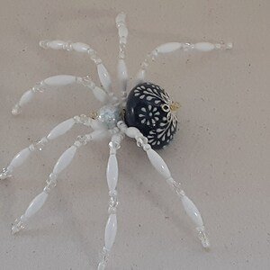 Extra Large Steampunk Gray Ceramic Drawer Pull Spider - Etsy