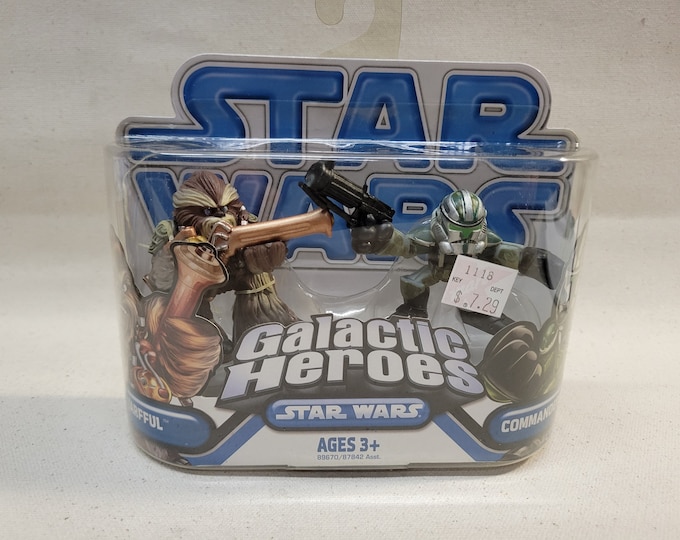 Star Wars Galactic Heroes 2 Pack- Tarful and Commander Gree