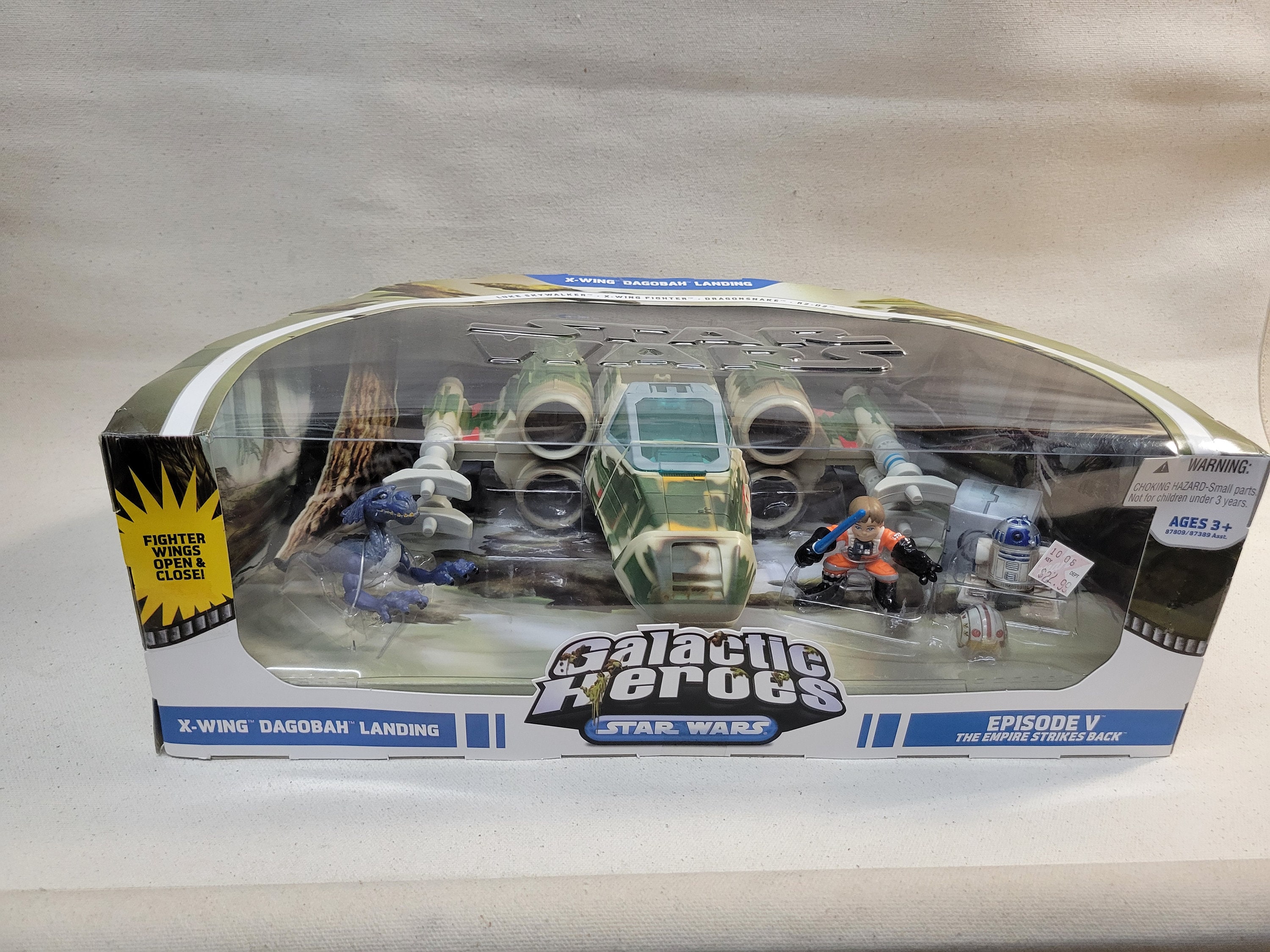 Star Wars Galactic Heroes X wing Dagobah Landing Playset Episode V the Empire Strikes Back Etsy