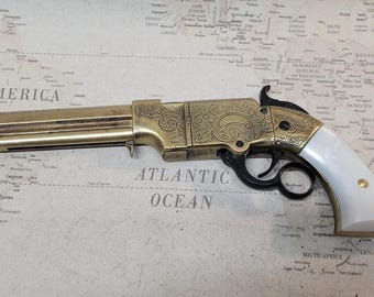 Steampunk Style 1854 Aged Pearl Handled Non Fire Volcanic W/Optional Holster