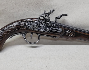 Steampunk Style 18th Century Aged Pirates Non Firing Flintlock