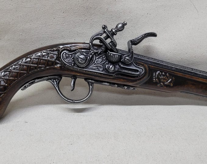 Steampunk Style 18th Century Aged Pirates Non Firing Flintlock