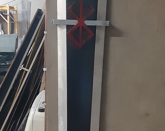 Commissioned/ Custom Made Metal Dragon Slayer Anime/Manga Sword Wall Display Mount - Sword not Included