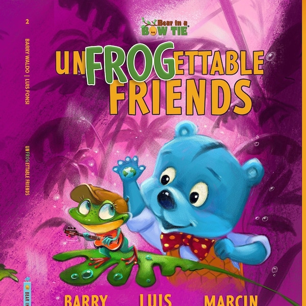 UnFROGettable Friends, Limited Edition, Signed, Numbered, English Edition