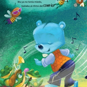 Amigos ExtraordiRANArios, un libro infantil de edición limitada escrito en español, numerado firmado por autores Luis Fonsi y Barry Waldo. image 6