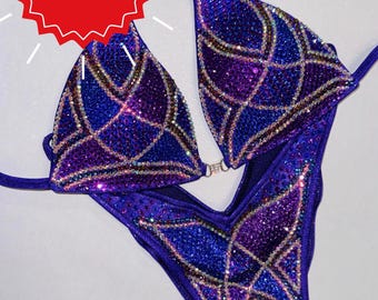 Figure or Wellness Competition Suit NPC IFBB Fitness Posing Suit