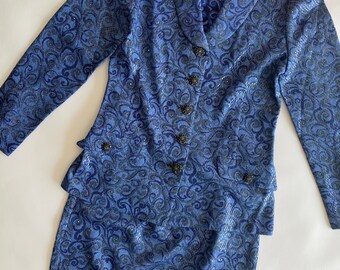 St John Blue Dress | Etsy