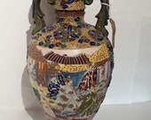 Large Satsuma jar 22cm w 48cm t
