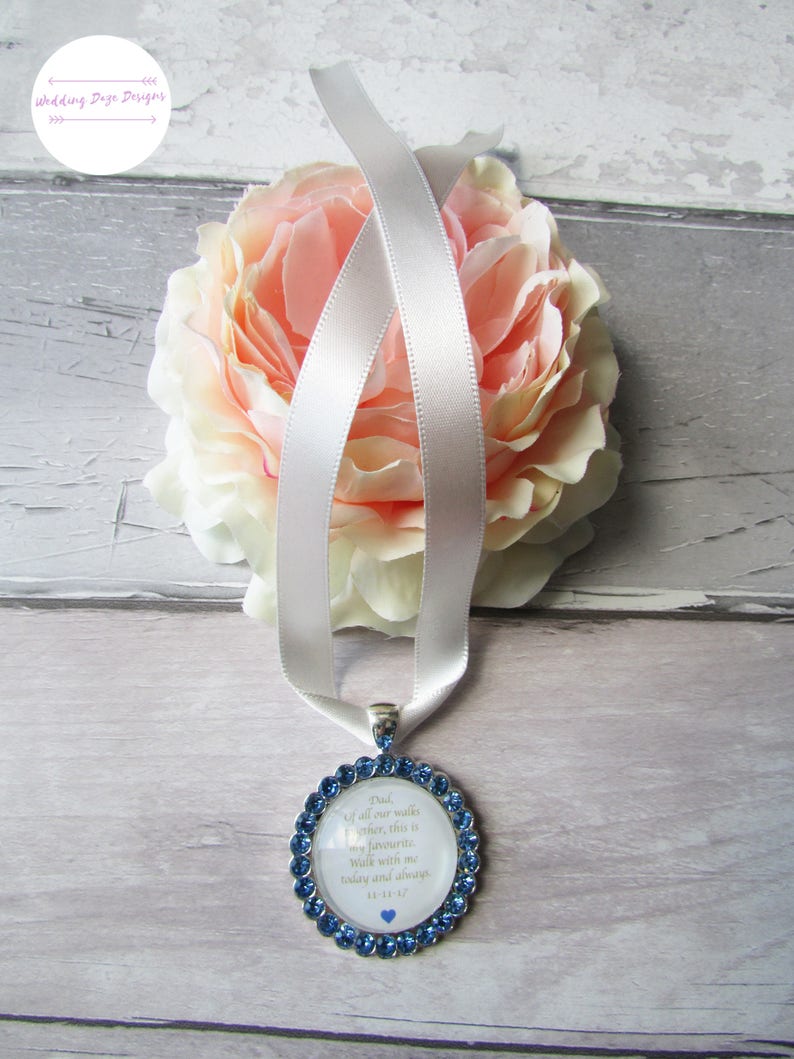 Bridal Bouquet Charm Bridal Memorial Charm Something Blue