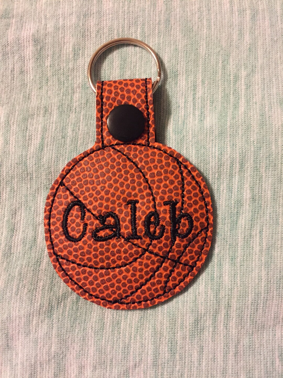 Basketball Keychain Personalized Keychain Basketball Gifts Etsy