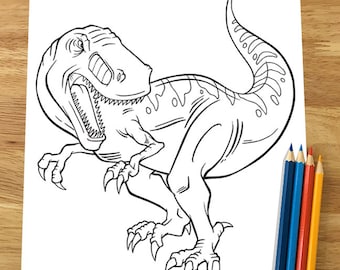 Tiranossauro Rex Small para colorir by PoccnnIndustriesPT on DeviantArt