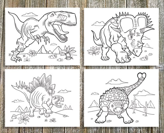 the twiddlers - 3d dinosaur to build & colour with 10 colouring