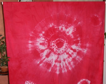 Wall hanging, sarong, tablecloth, bedspread, fabric, dye pigments, textile art