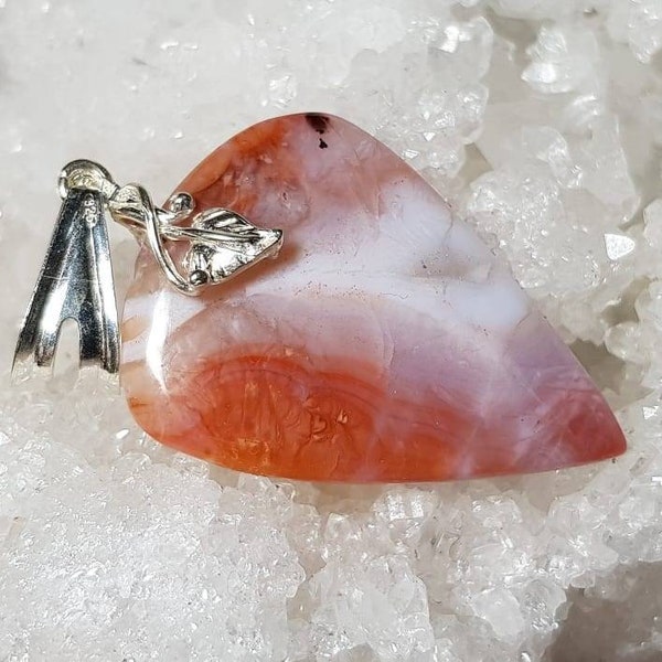 Moroccan agate cabujon Crigoted in 925 sterlina silver tweezer