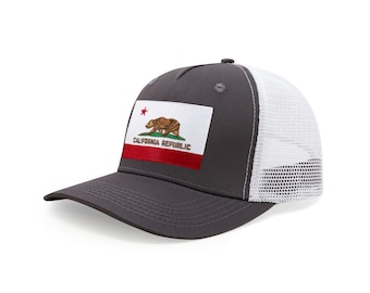 Cappello con bandiera della California / Cappelli in stile
