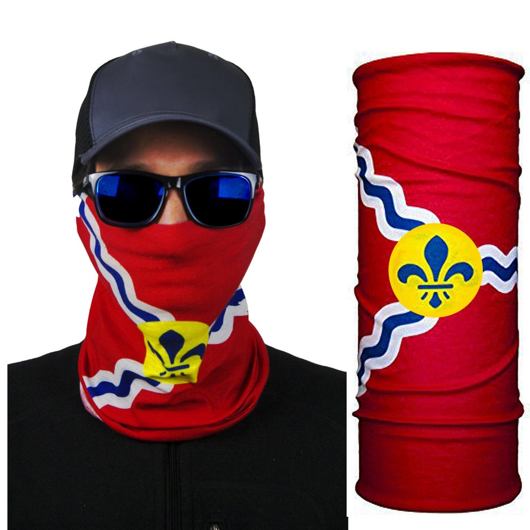 SMEHCF Lot 4 Bandana Multifonction Cagoule Masque Écharpe Moto Vélo Randonnée - Noir