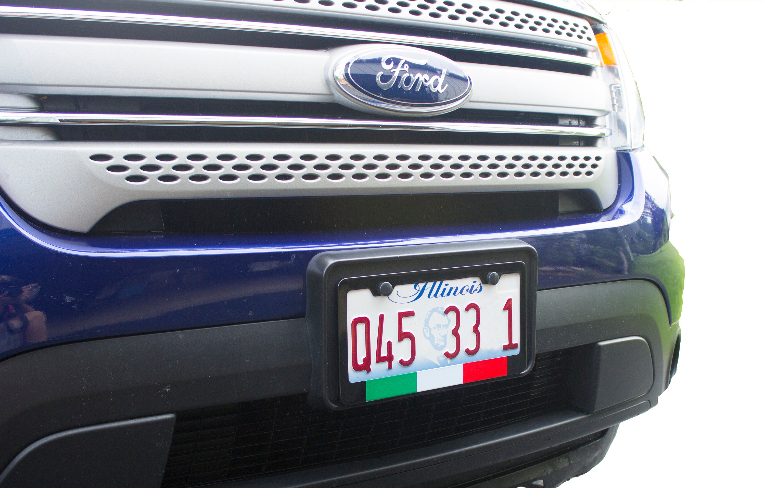 Italy Italian Flag License Plate Frame Black High Grade 304 - Etsy