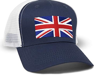 International Tie England British Flag Snapback Baseball Hat