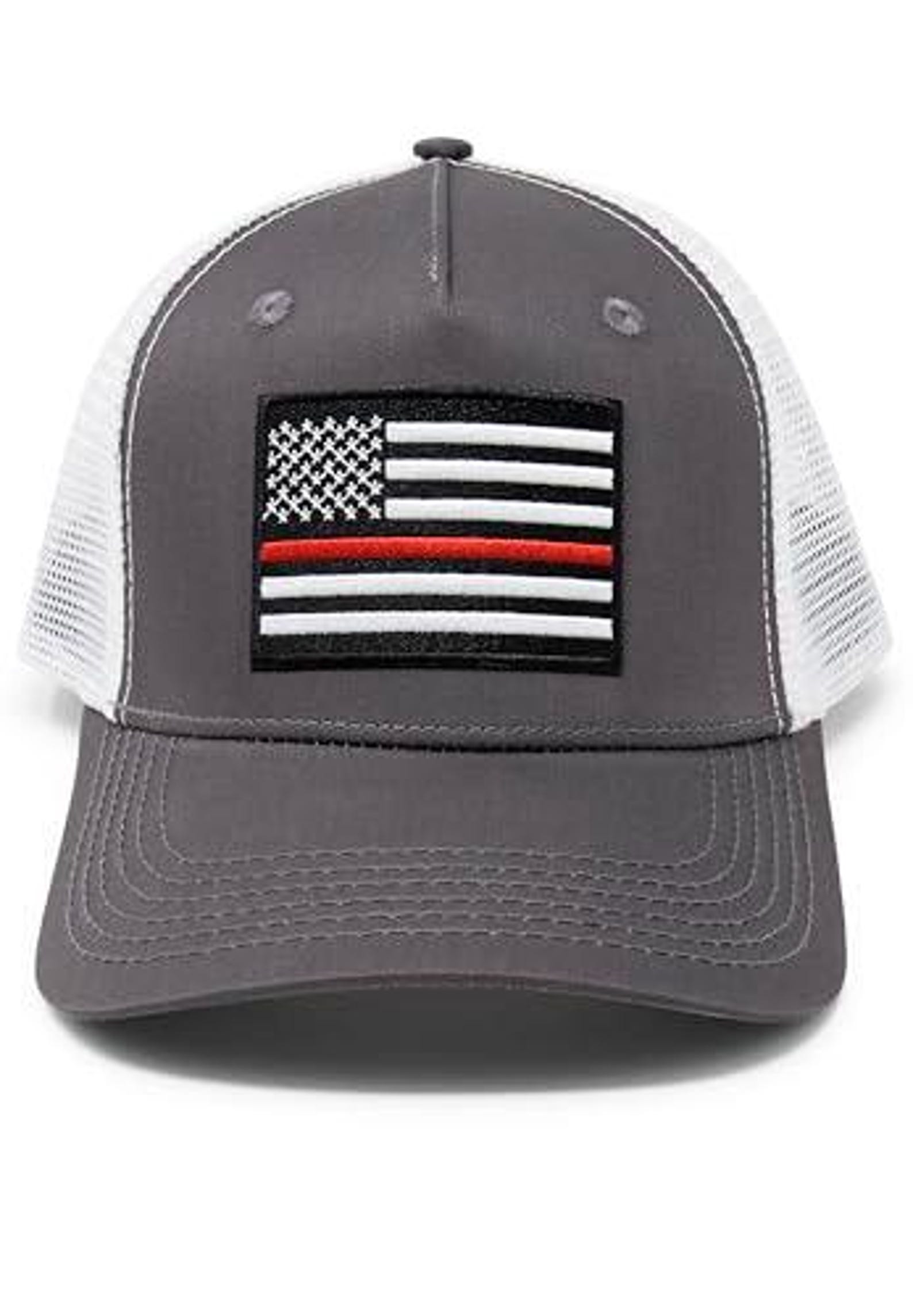 International Tie Chicago Black Baseball Cap - Adjustable Mesh Back Snapback Hat With Embroidered Patch