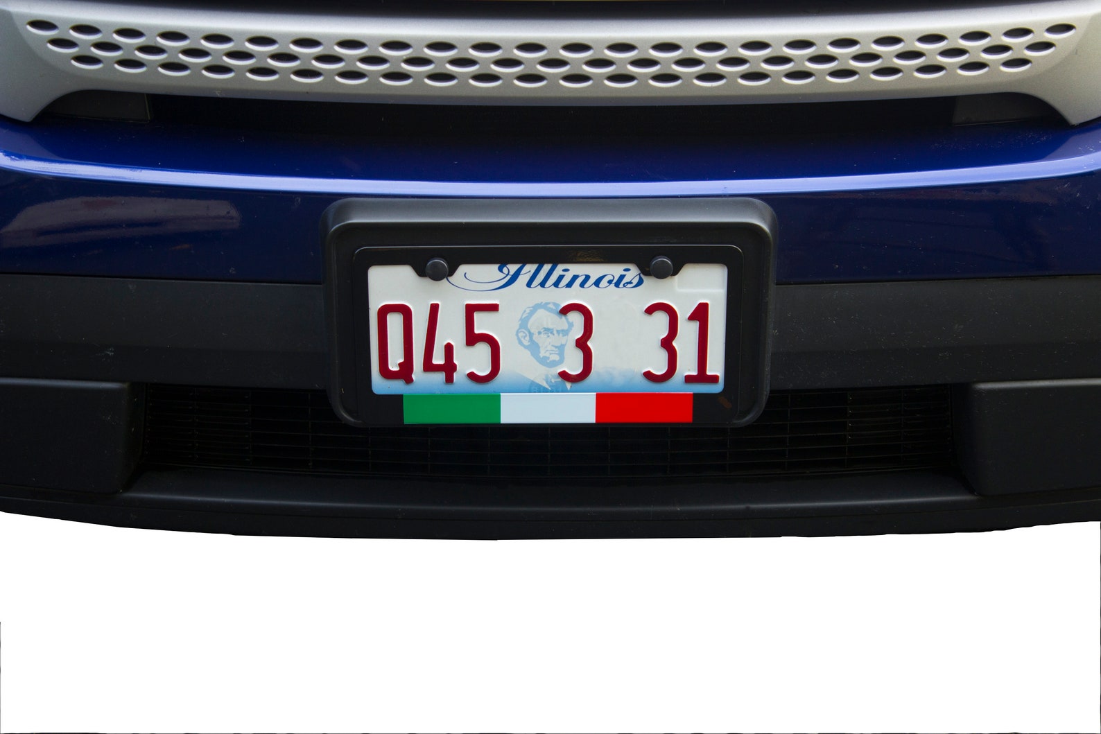Italy Italian Flag License Plate Frame Black High Grade 304 - Etsy