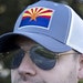 Casquette Trucker Arizona Flag – International Tie – Gris/noir – Snapback