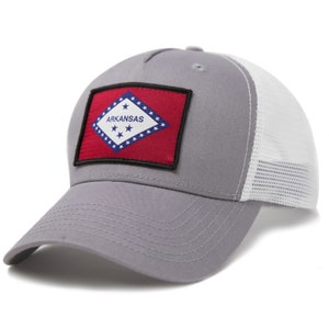 International Tie Arkansas State Flag Hat